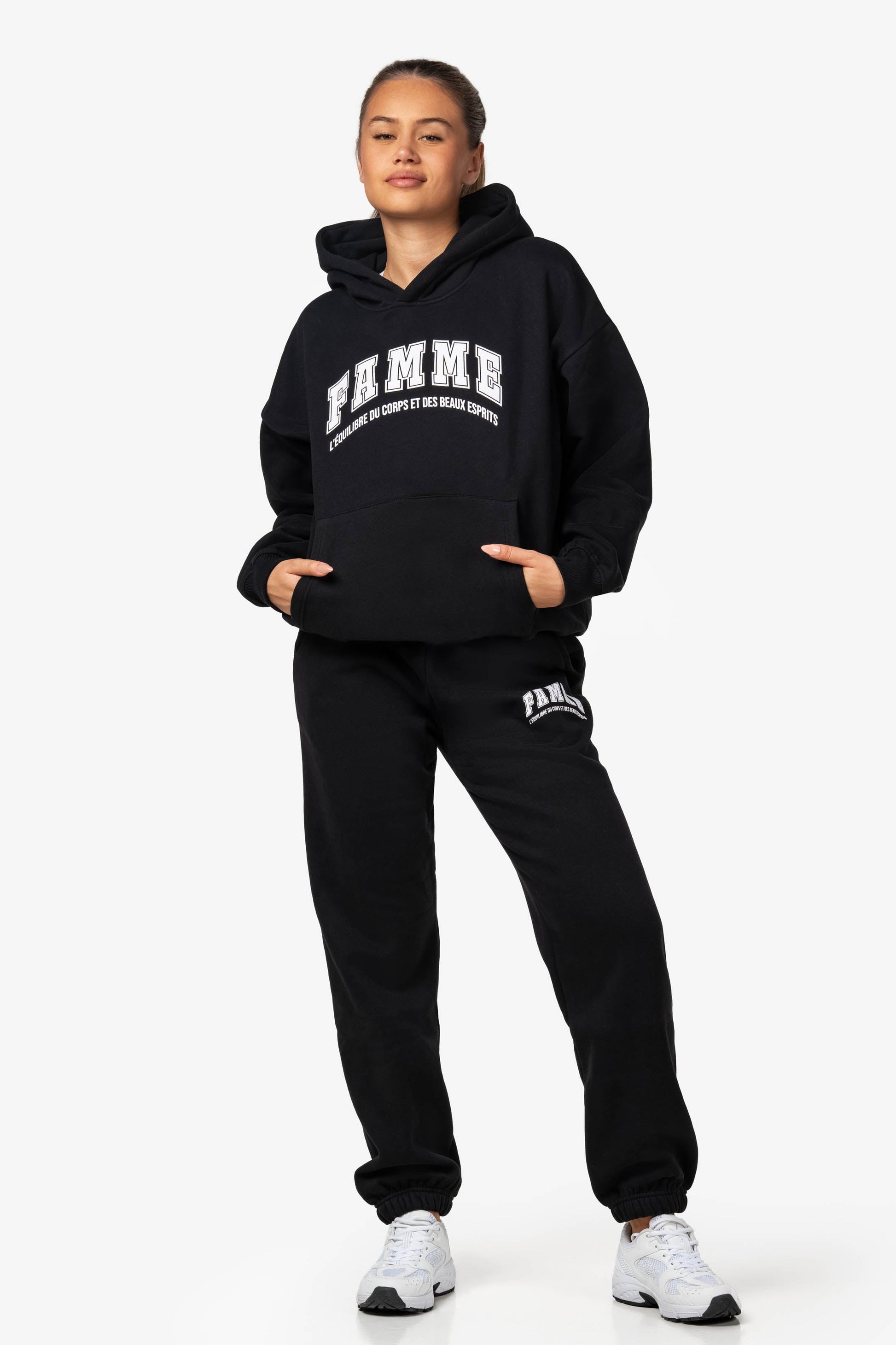 Black Oversized Jogger - for dame - Famme - Jogger