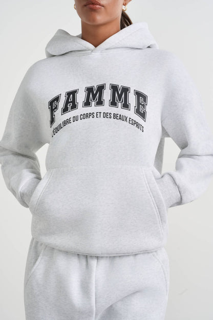 Équilibre Oversized Hoodie - for kvinde - FAMME - Hoodie