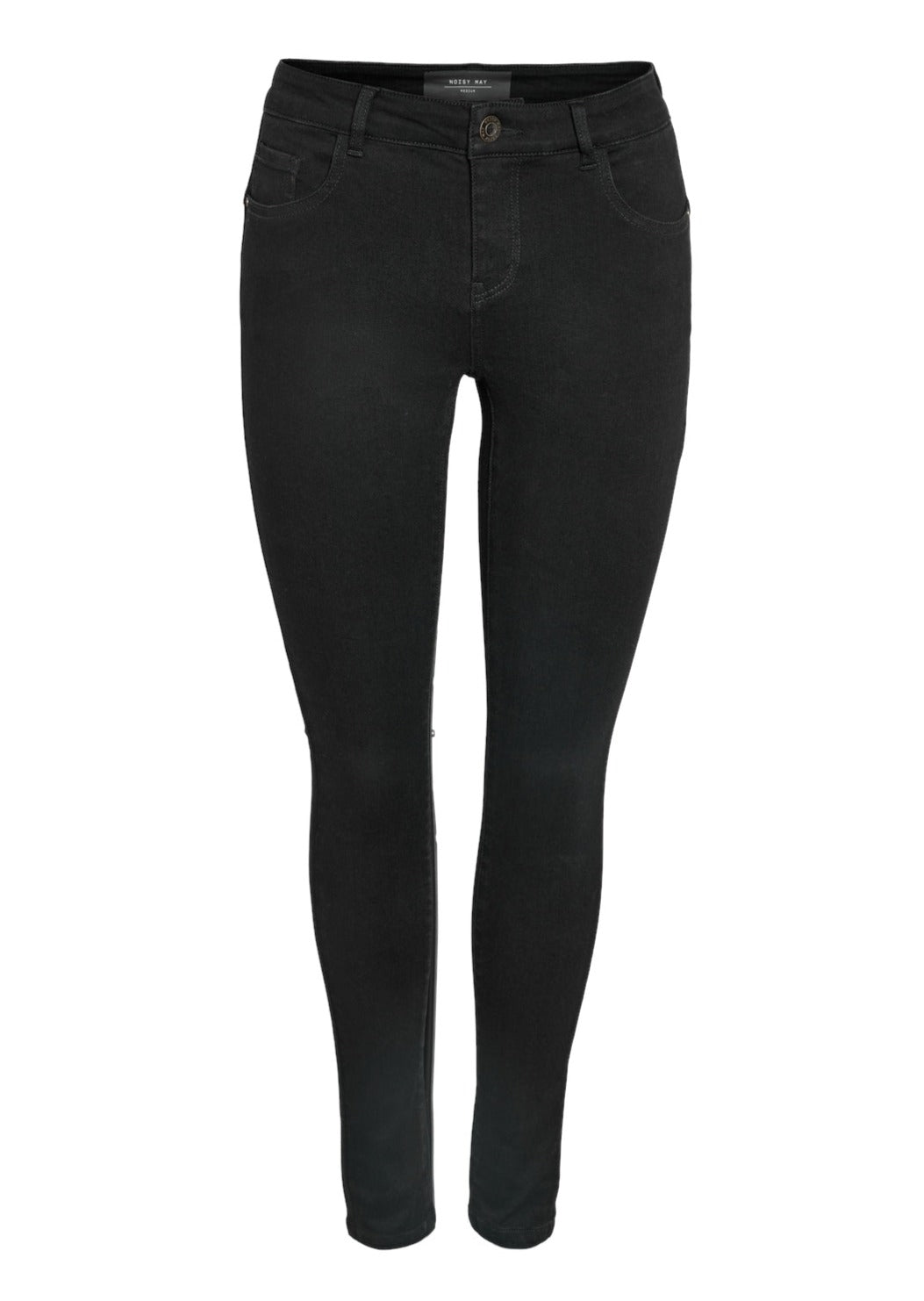 Jen Shaper Jeans - Black Denim - for kvinde - NOISY MAY - Jeans