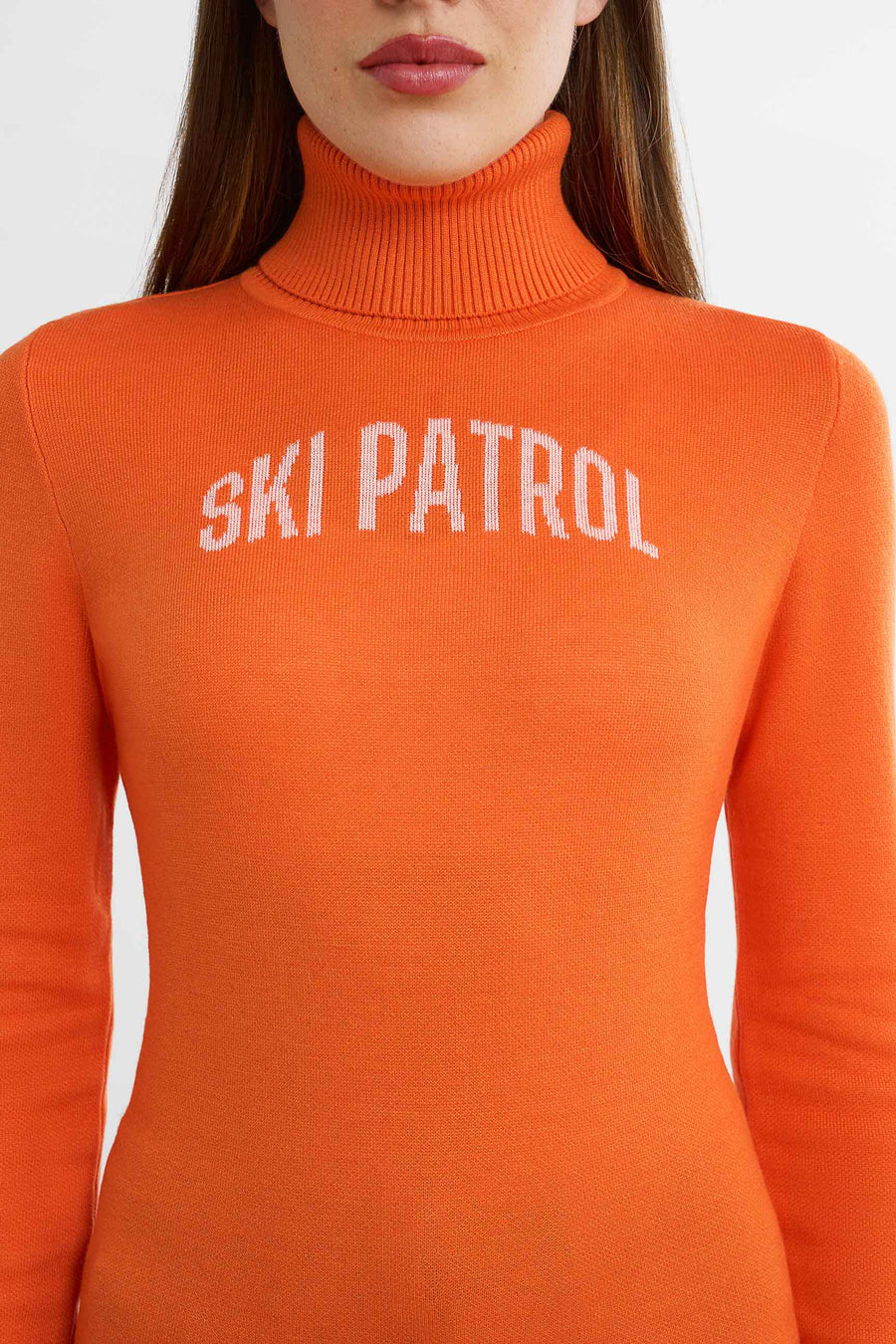Skidpatrullens färger · Orange/vit