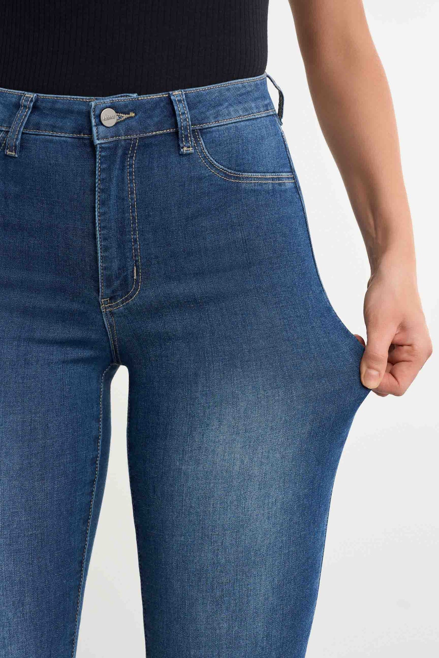 Flare Jeans V2 - for dame - Famme - Jeans