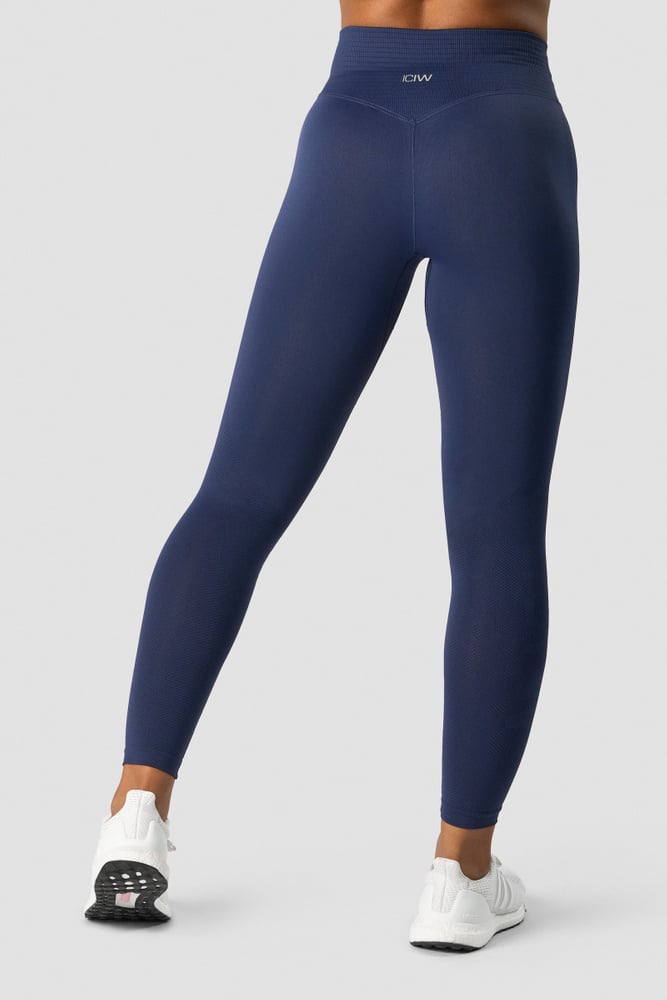 define seamless v-shape tights navy