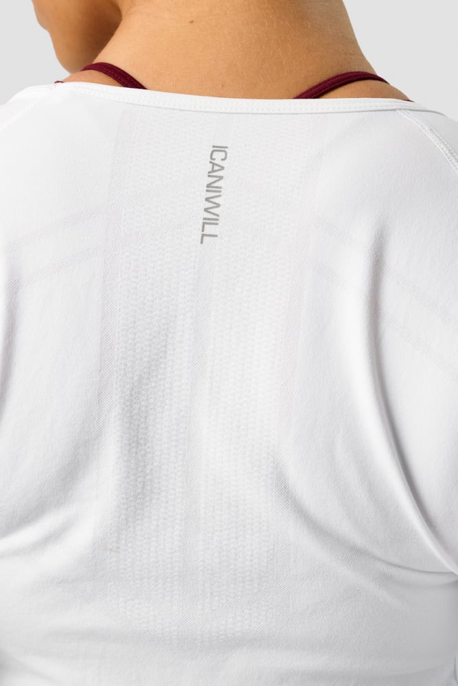 everyday seamless t-shirt mid sleeve white