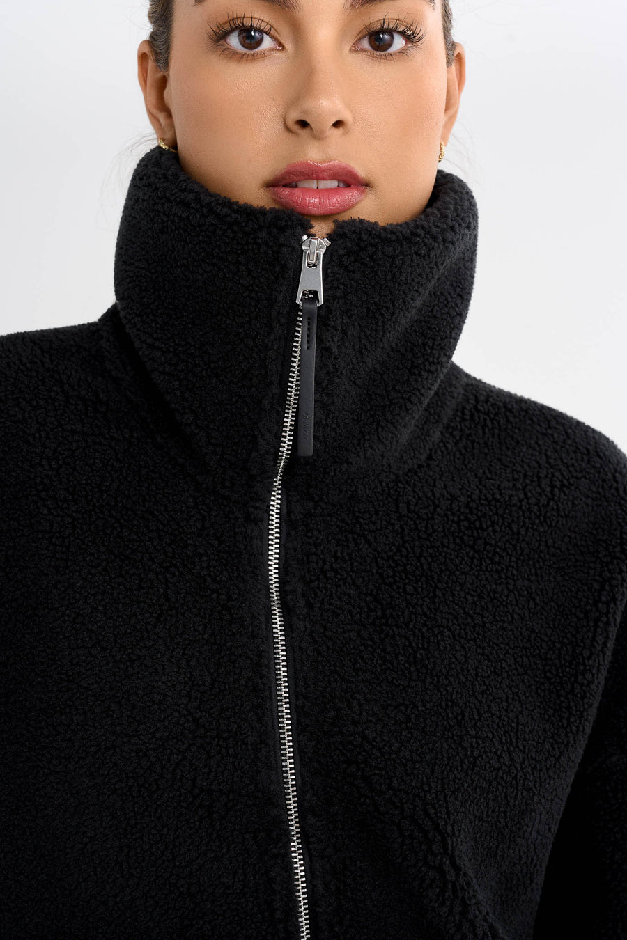 Fleece Jacket · Black