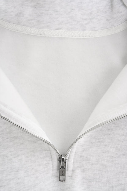 Tröja med halv dragkedja