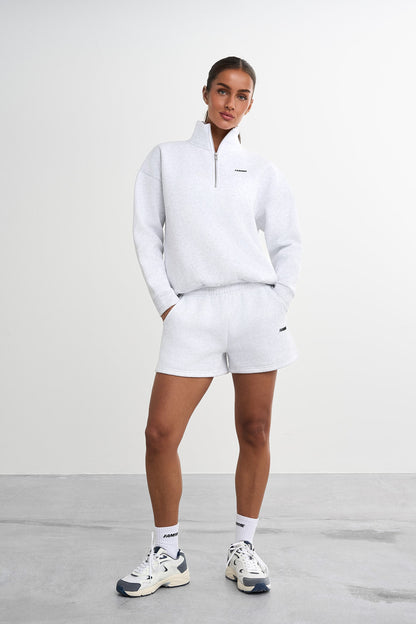 Tröja med halv dragkedja