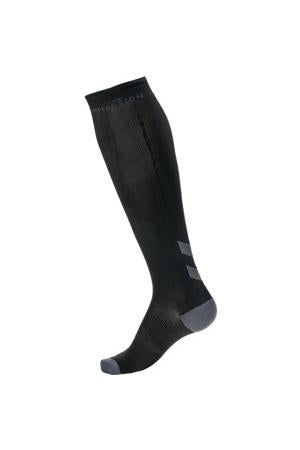 HUMMEL - Elite Compression Sock - Black/asphalt