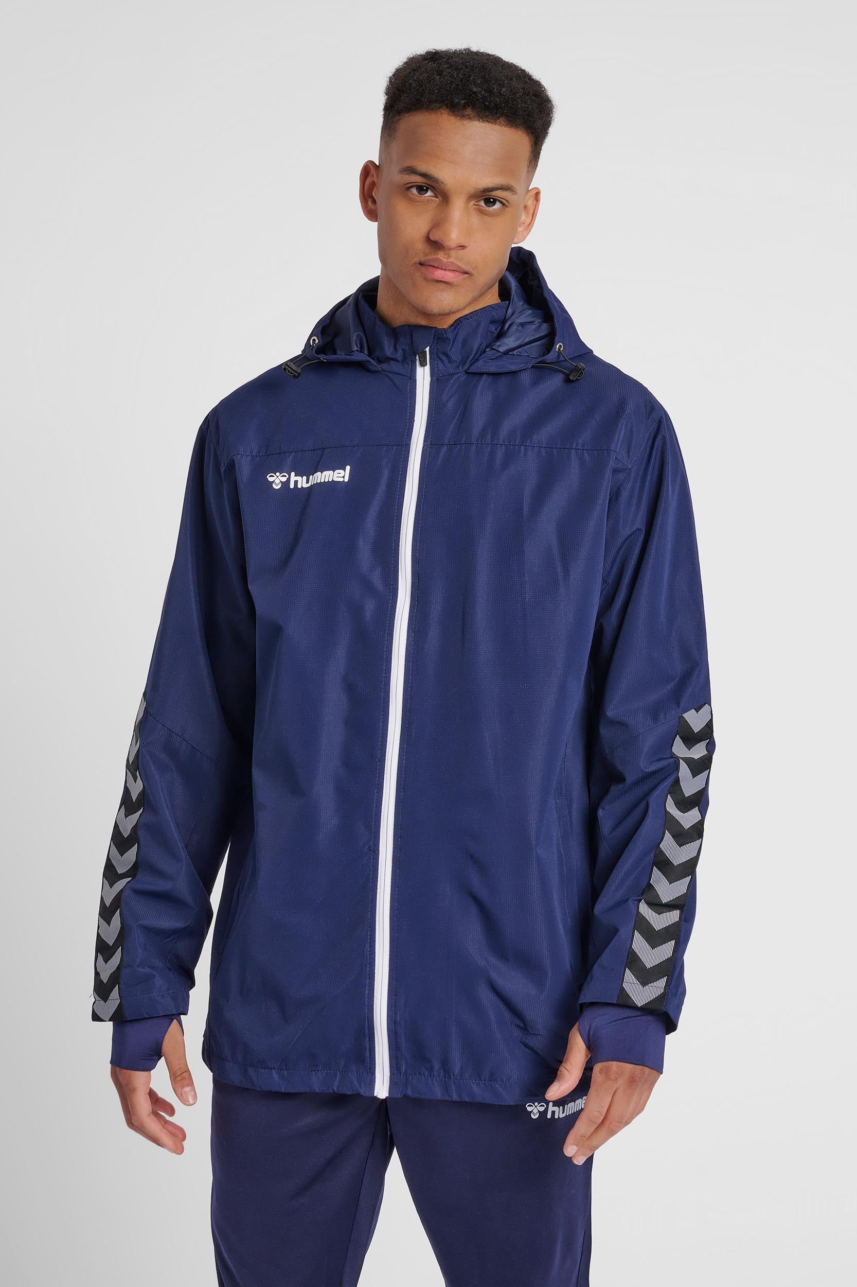 HUMMEL - Hmlauthentic All-weather Jacket - Marine