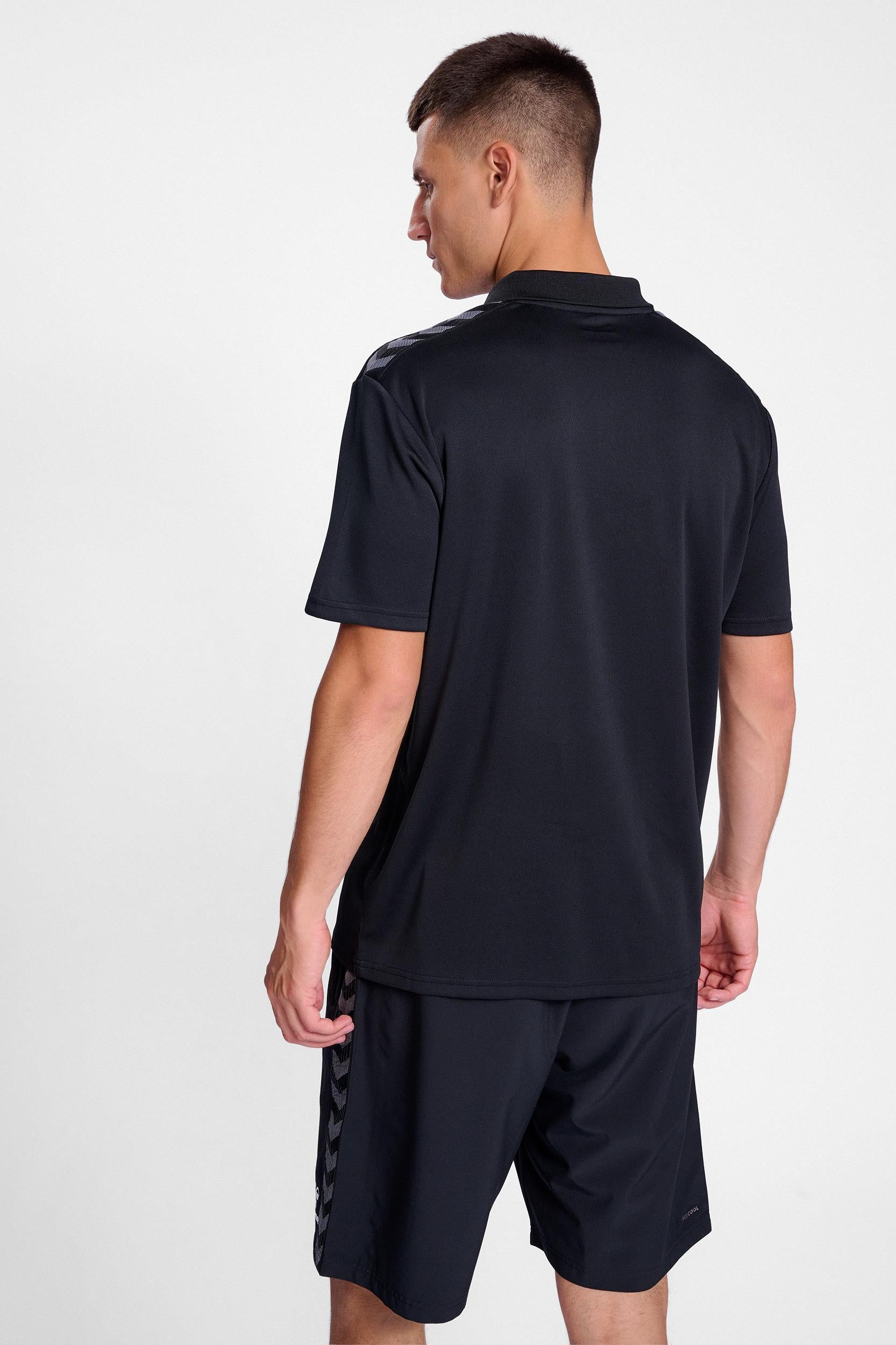 HUMMEL - Hmlauthentic Functional Polo - Black