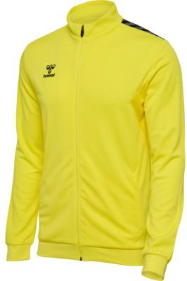 HUMMEL - Hmlauthentic Pl Zip Jacket - Blazing Yellow