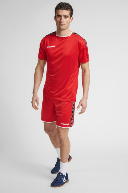 HUMMEL - Hmlauthentic Poly Jersey S/s - True Red