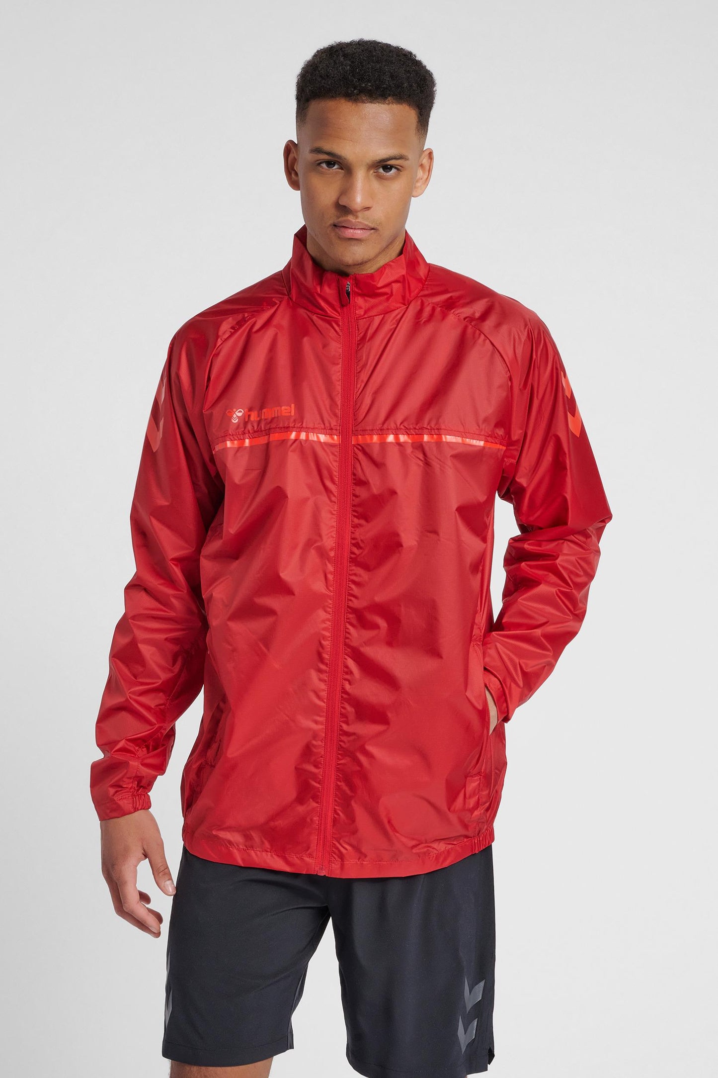 HUMMEL - Hmlauthentic Pro Jacket - Chili Pepper