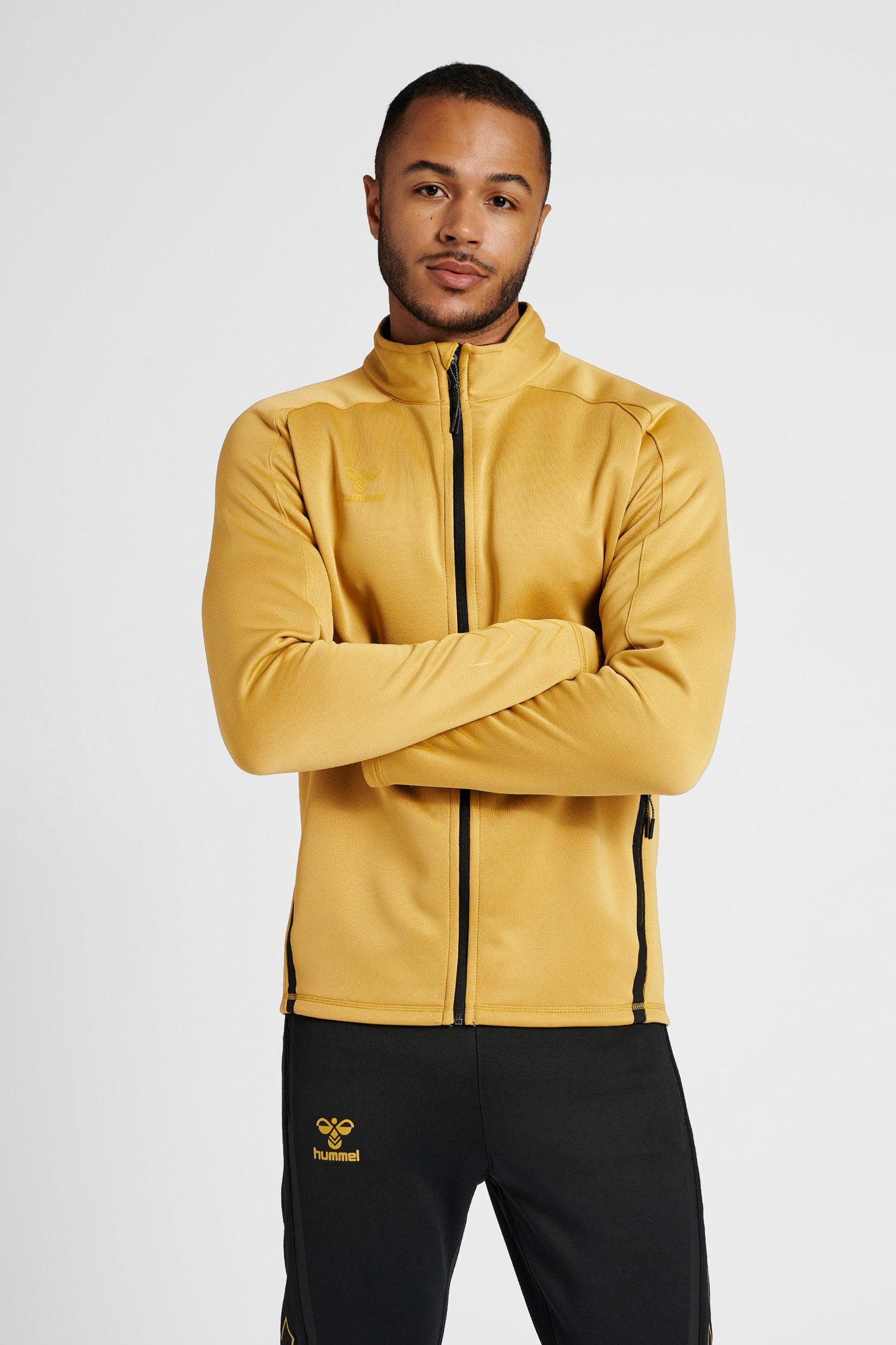 HUMMEL - Hmlcima Xk Zip Jacket - Antique Gold