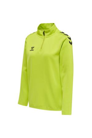 HUMMEL - Hmlcore Xk Half Zip Sweat Woman - Lime Popsicle