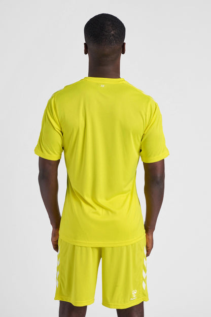 HUMMEL - Hmlcore Xk Poly Jersey S/s - Blazing Yellow