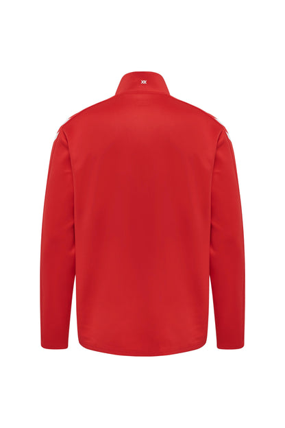 HUMMEL - Hmlcore Xk Poly Zip Sweat - True Red