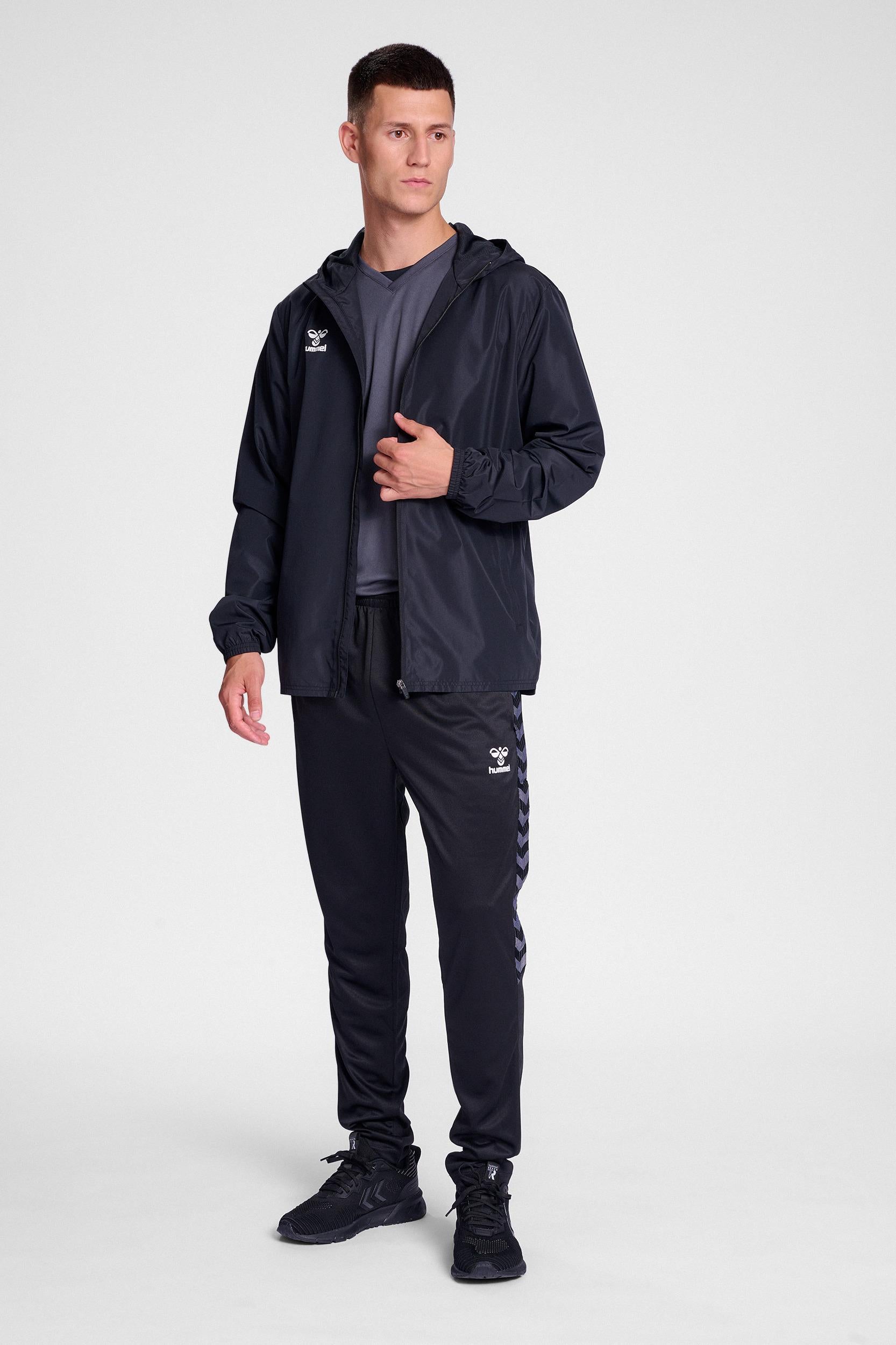 HUMMEL - Hmlessential Aw Jacket - Black