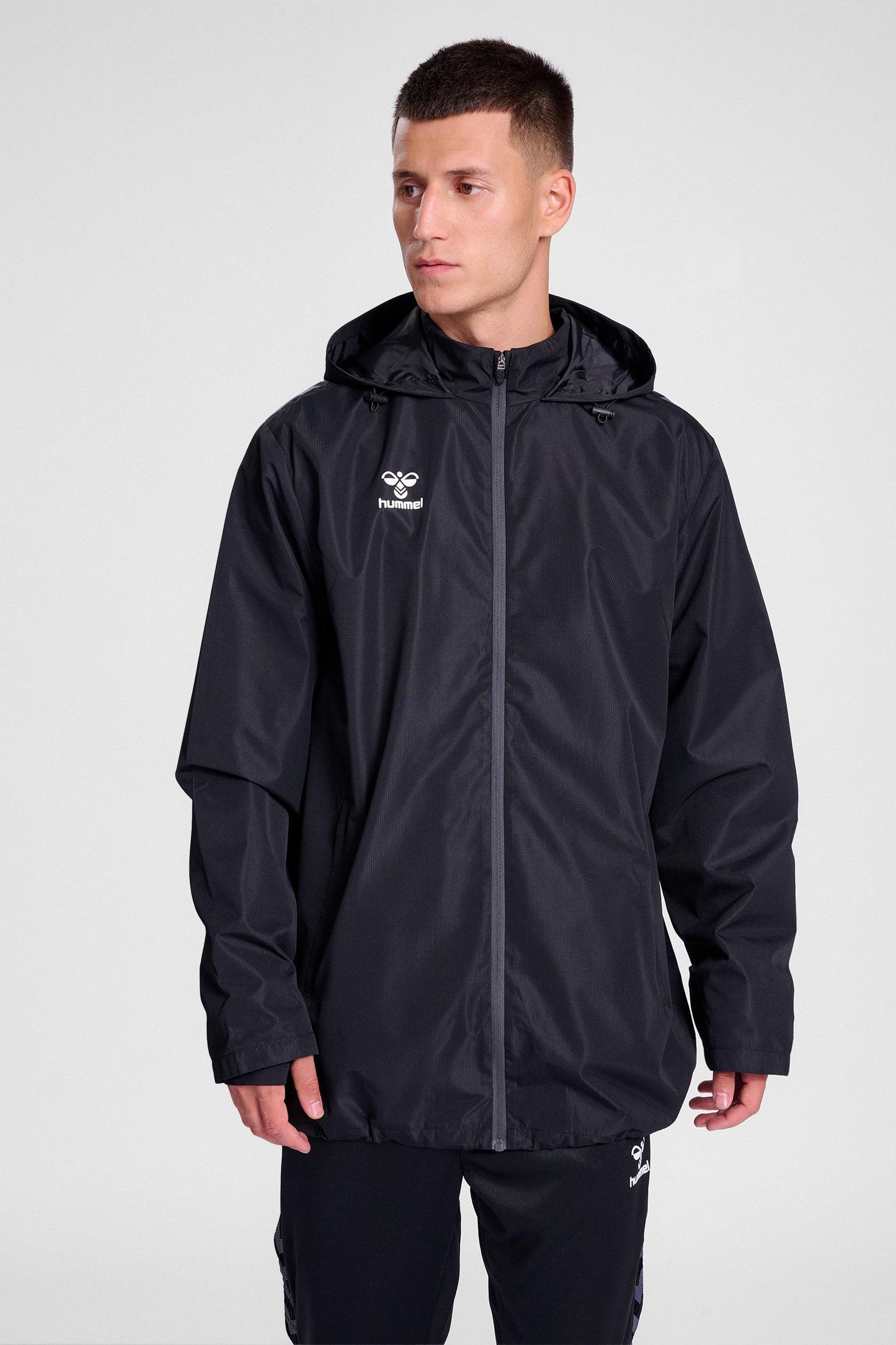 HUMMEL - Hmlessential Aw Jacket - Black