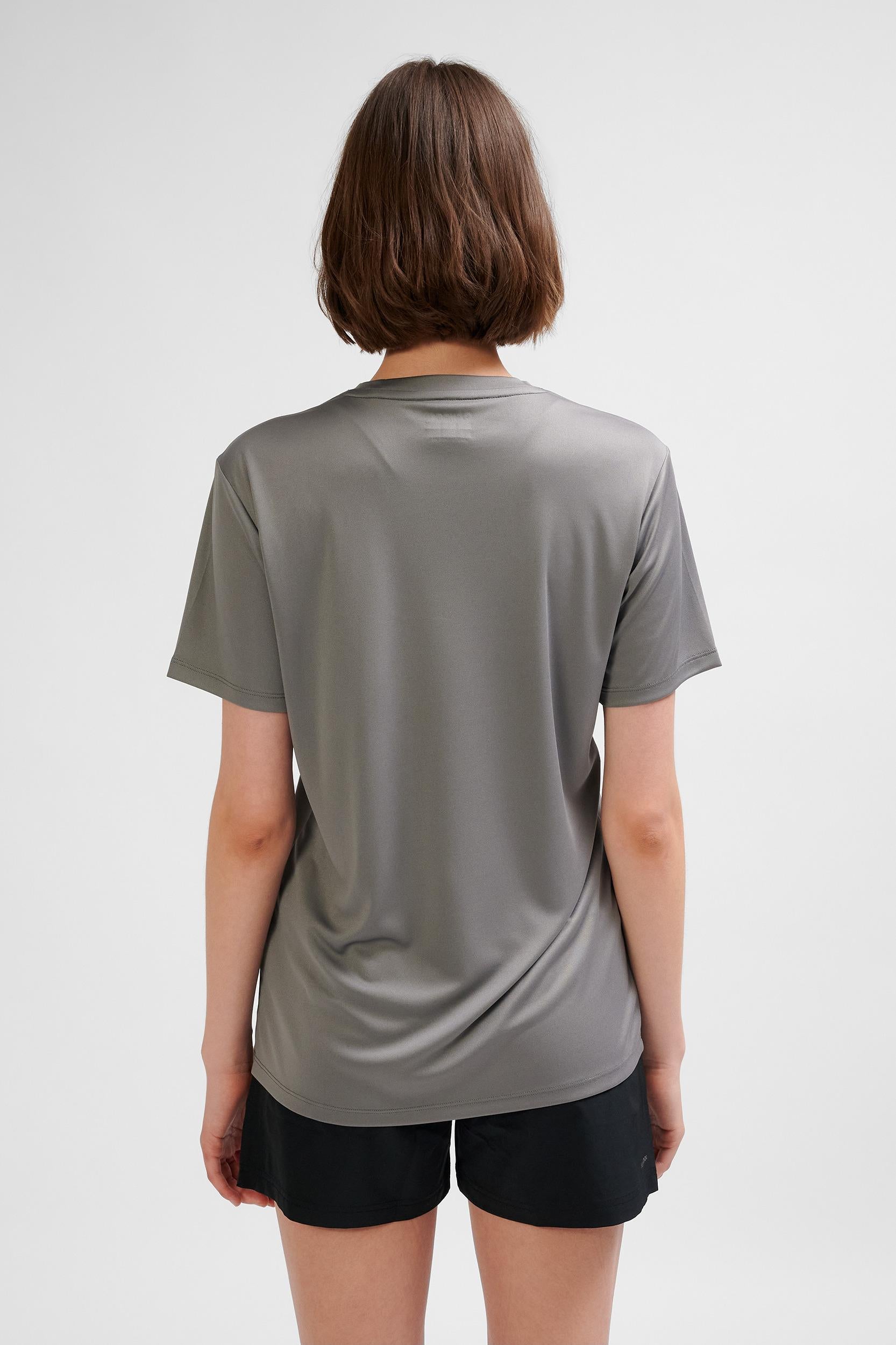 HUMMEL - Hmlessential Jersey S/s Woman - Steel Gray