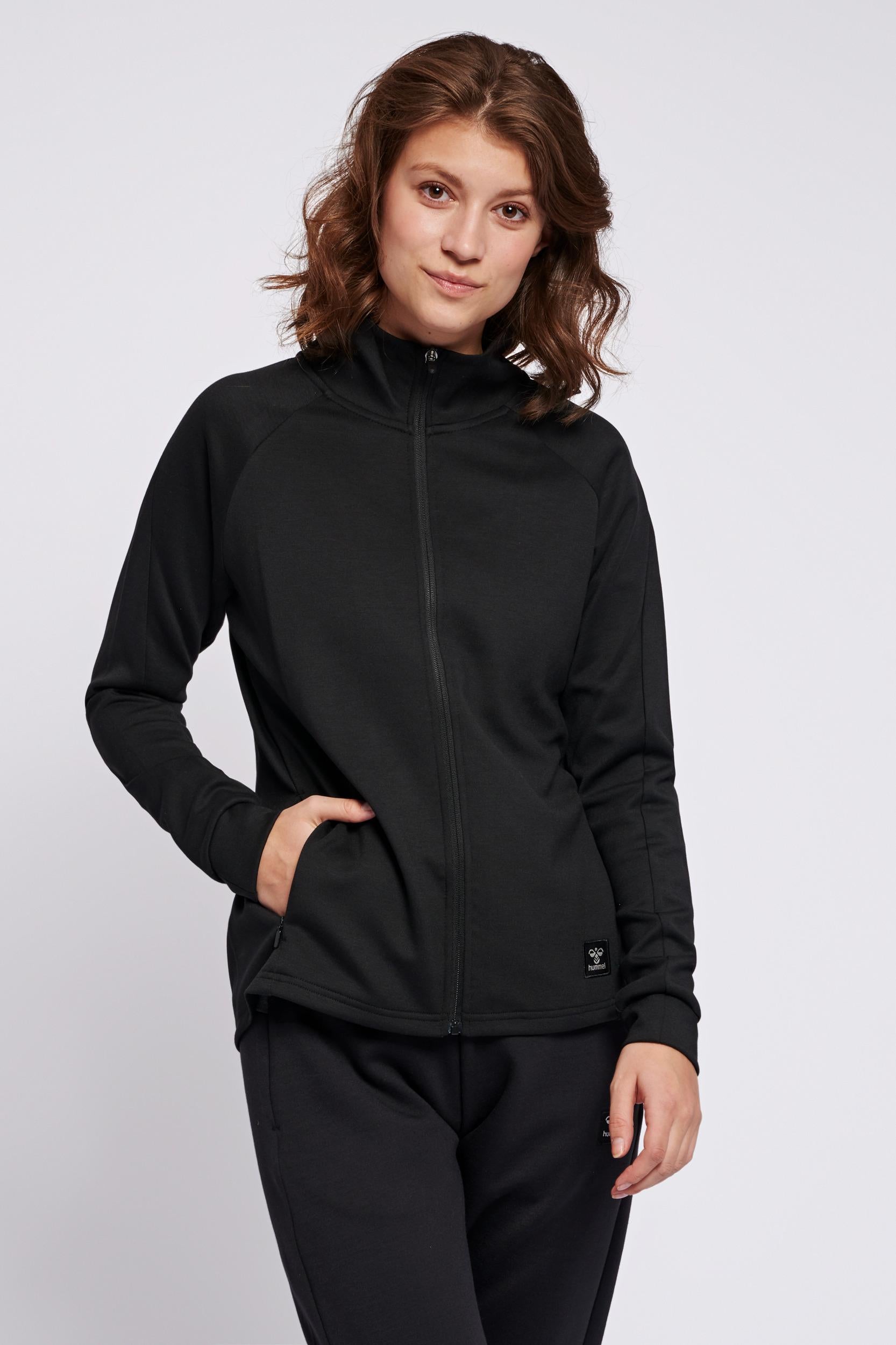 HUMMEL - Hmlessi Zip Jacket - Black