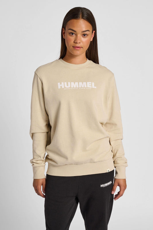 HUMMEL - Hmllegacy Sweatshirt - Pumice Stone