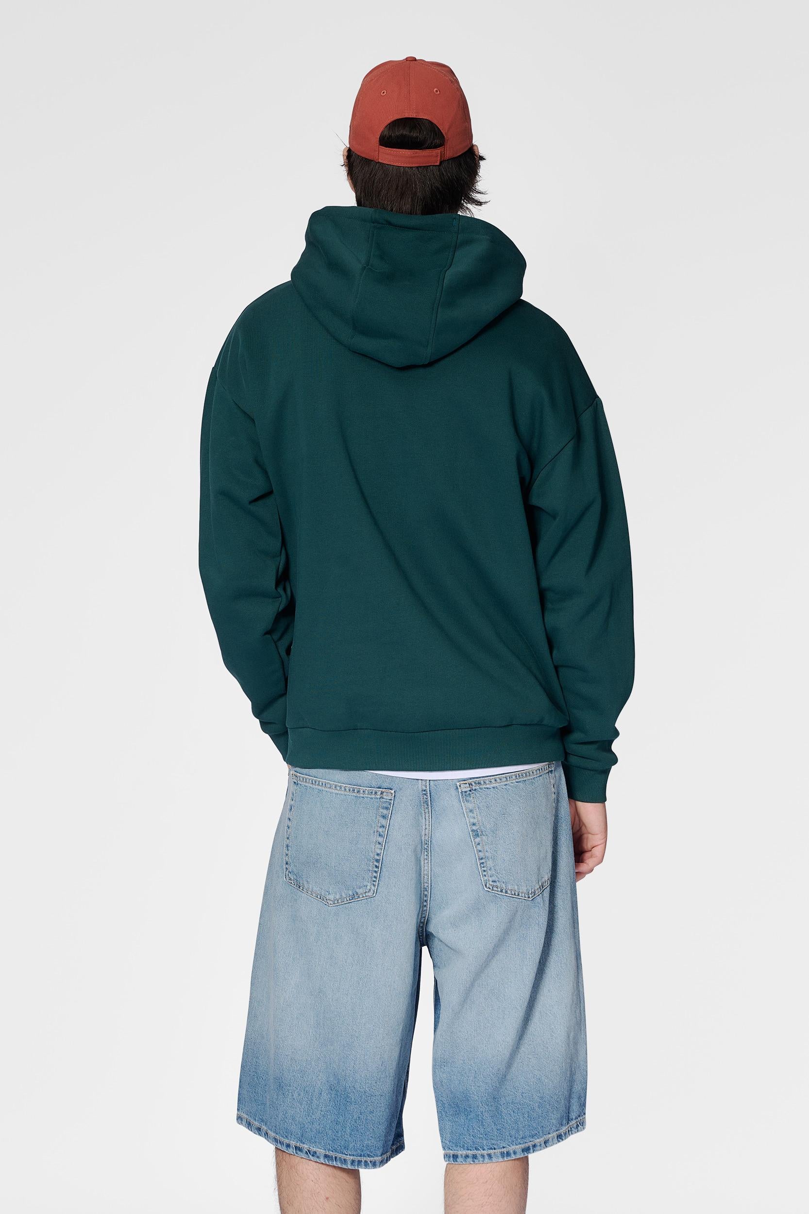 HUMMEL - Hmlloose Hoodie Sportswear - Ponderosa Pine