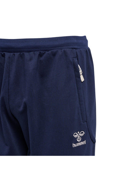 HUMMEL - Hmlmove Grid Cotton Pants - Marine