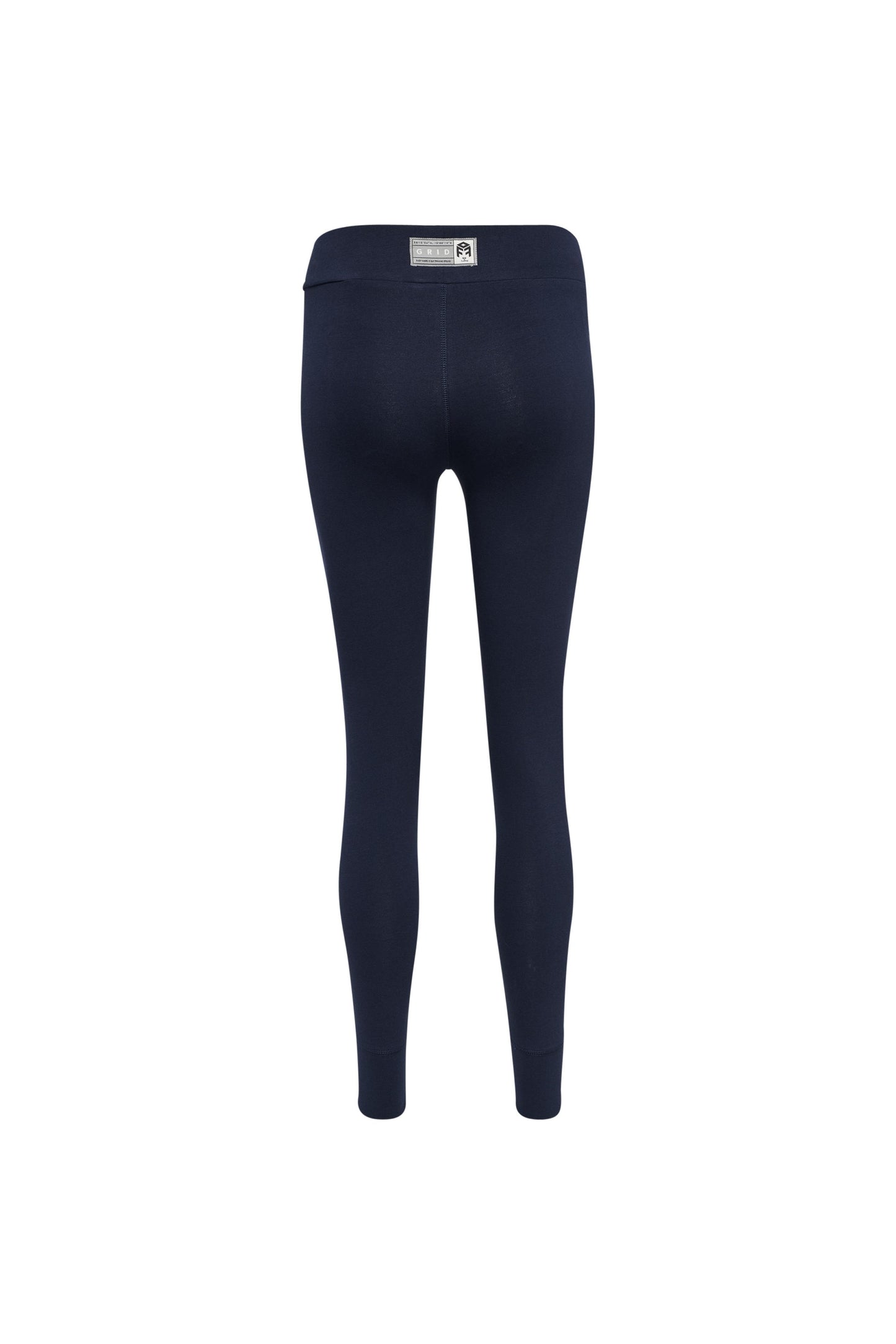 HUMMEL - Hmlmove Grid Cotton Tights - Marine