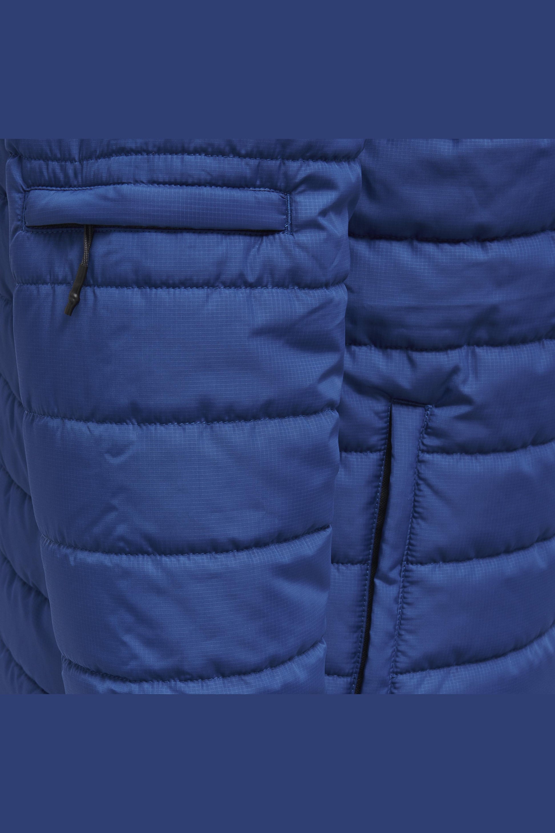 HUMMEL - Hmlnorth Quilted Hood Jacket - True Blue