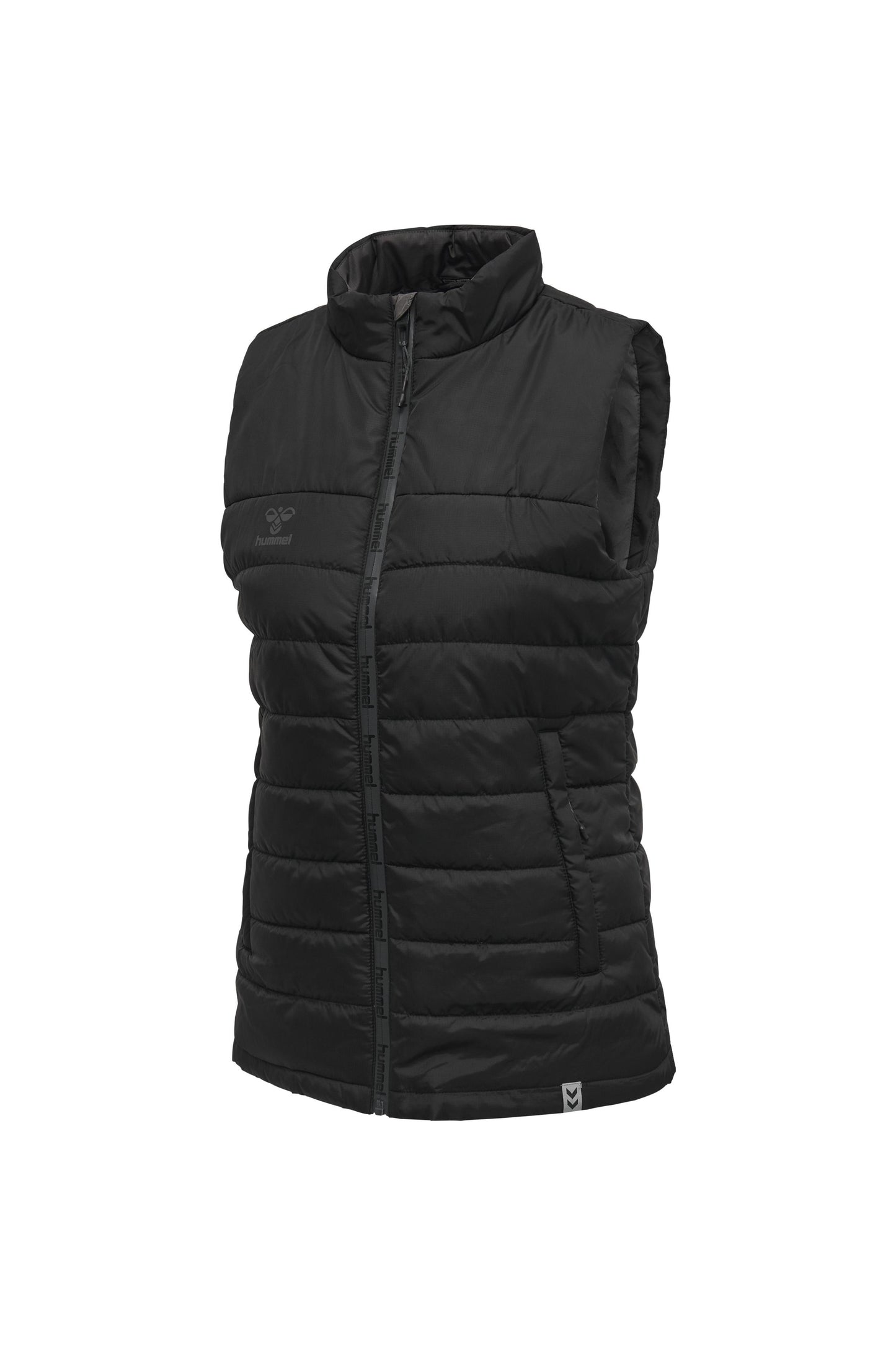 HUMMEL - Hmlnorth Waistcoat Woman - Black/asphalt