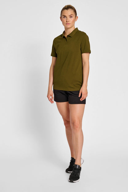 HUMMEL - Hmlred Classic Polo Woman - Dark Olive