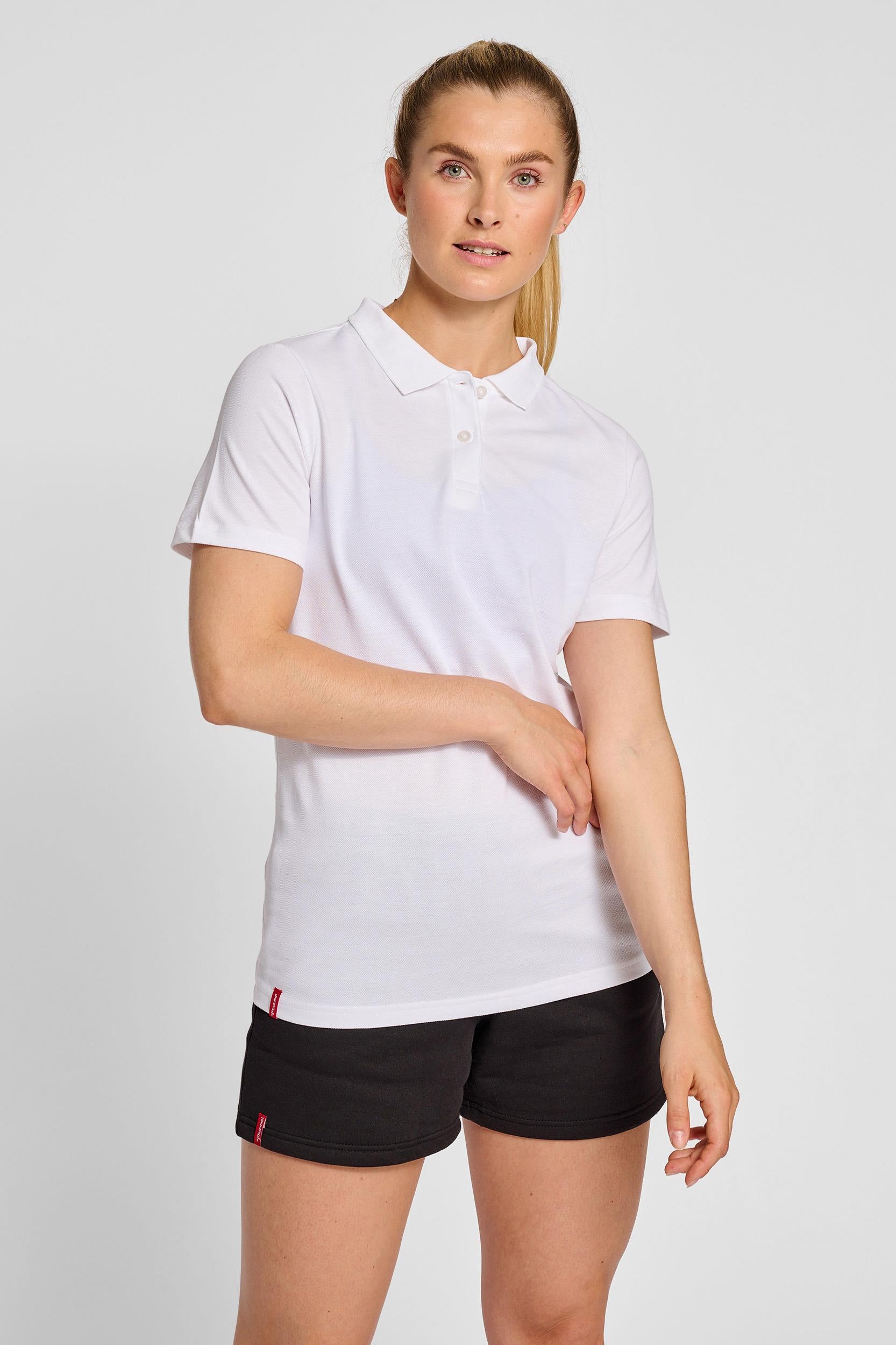 HUMMEL - Hmlred Classic Polo Woman - White