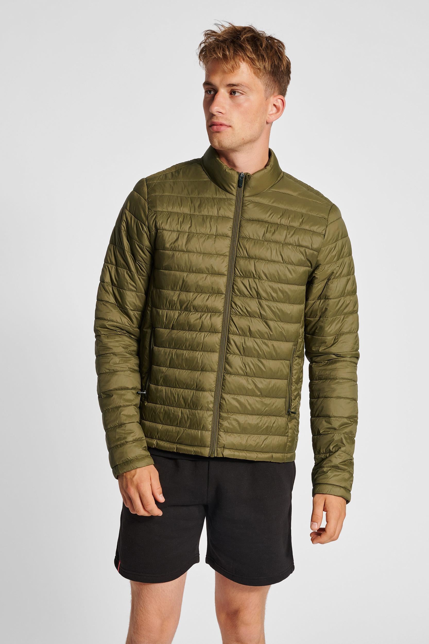 HUMMEL - Hmlred Quilted Jacket - Dark Olive