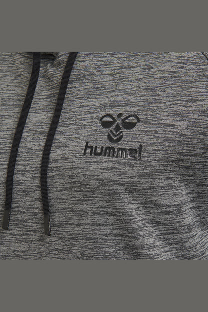 HUMMEL - Hmlselby Hoodie - Dark Grey Melange