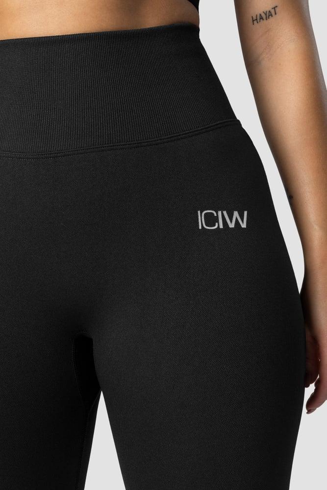 ICANIWILL - Scrunch Seamless Tights - Black