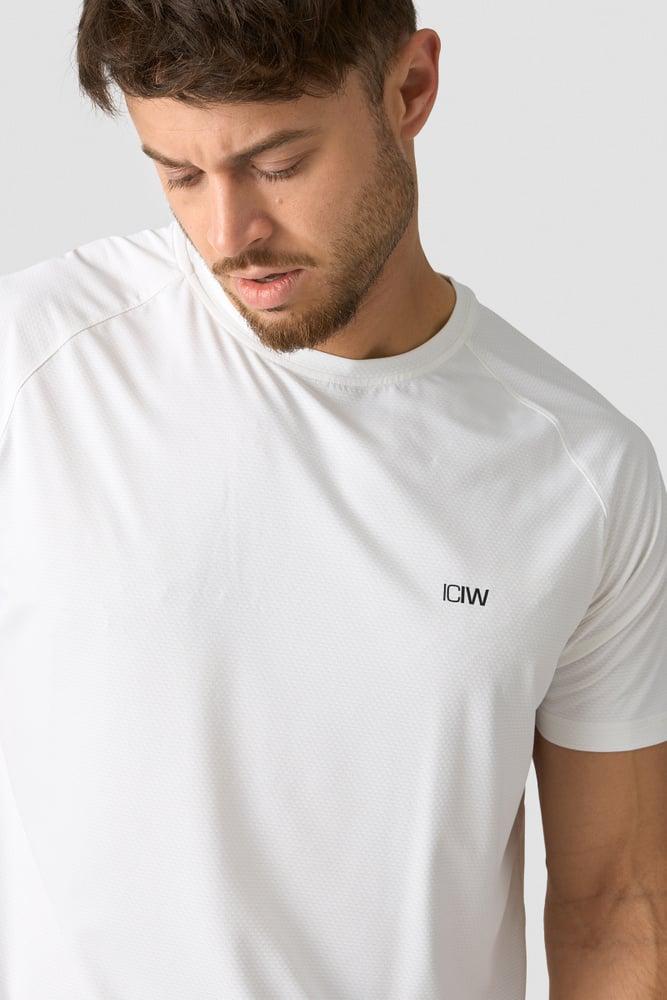 ICANIWILL - Stride Raglan T-shirt - White