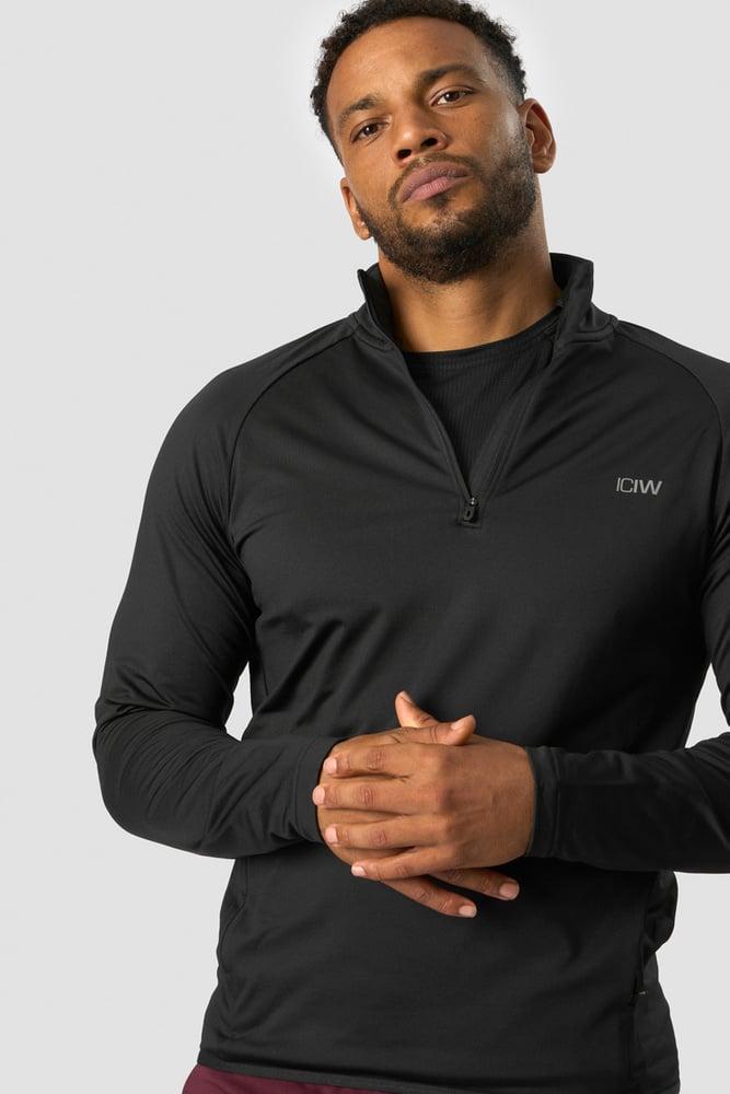 ICANIWILL - Ultimate Training 1/4 Zip - Black