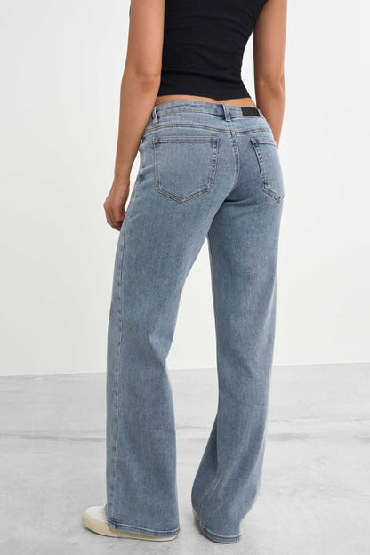Matalavyötäröiset Baggy Jeans -farkut
