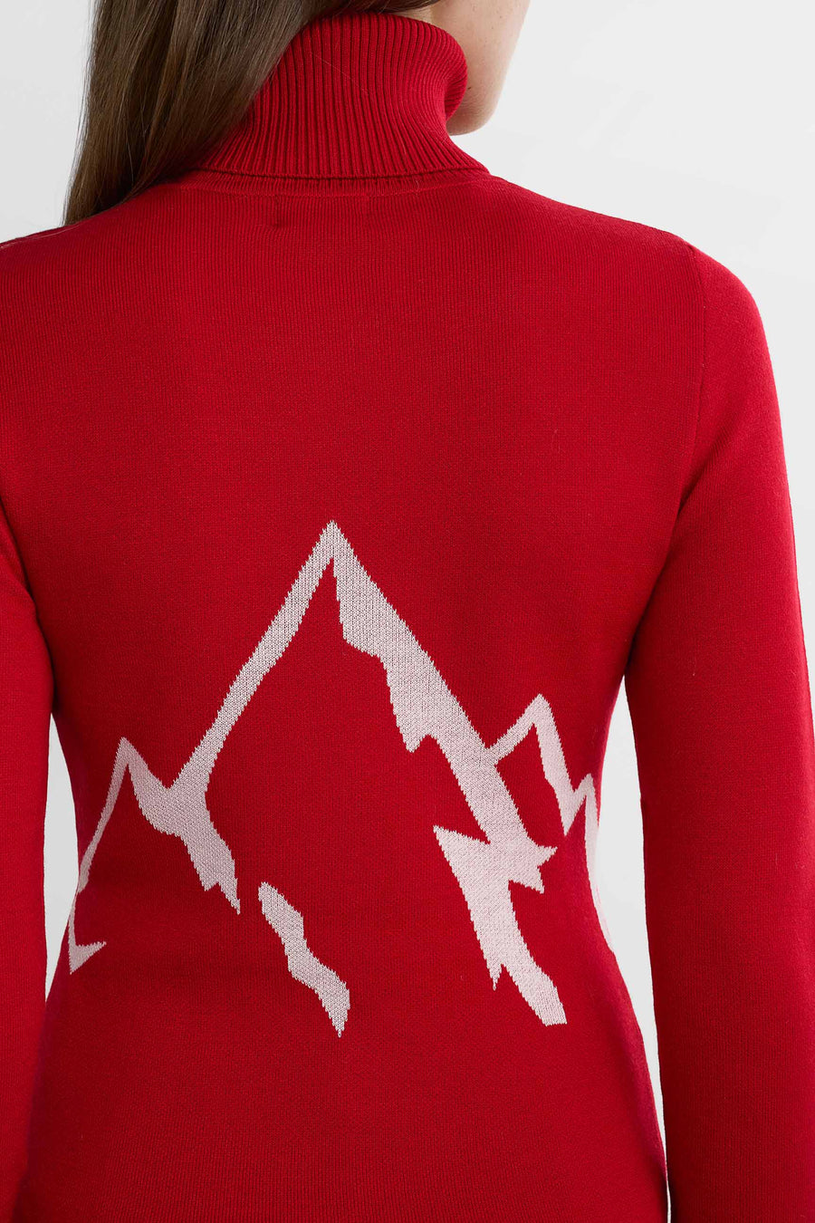 Meribel Sweater · Vit/Blå/Röd