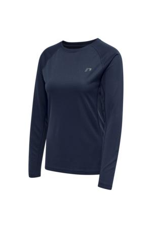 NEWLINE - Women Core Running T-shirt L/s - Black Iris