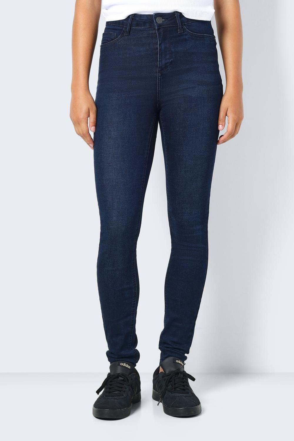 NOISY MAY - Callie Hw Skinny Jeans - Blue