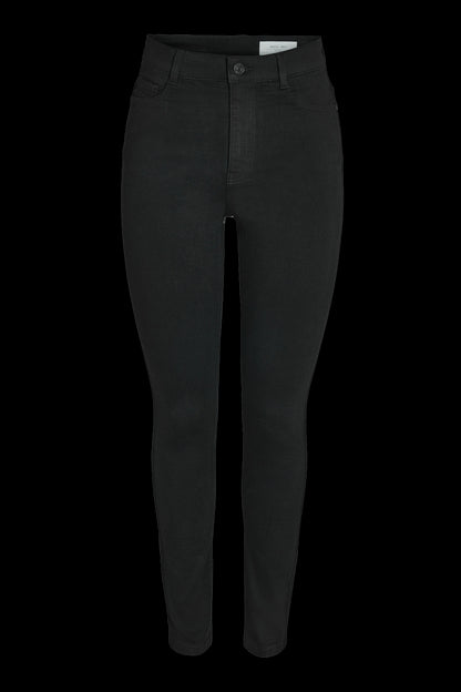 NOISY MAY - Solly Hw Skinny Jeans - Black