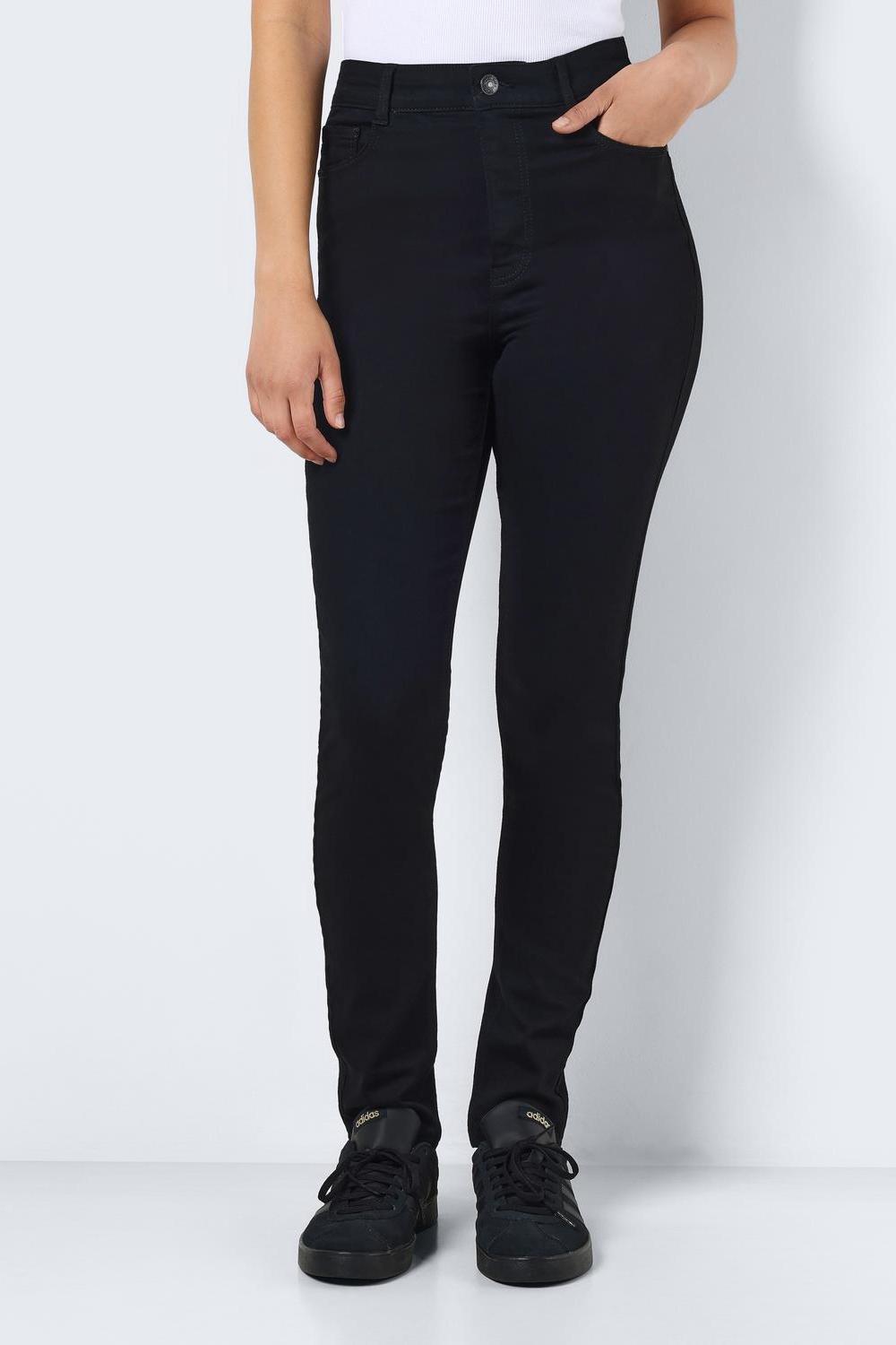 NOISY MAY - Solly Hw Skinny Jeans - Black