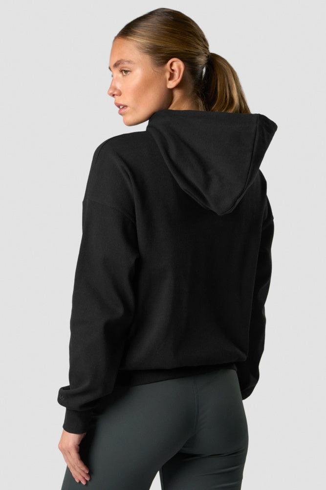 recharge hoodie wmn black