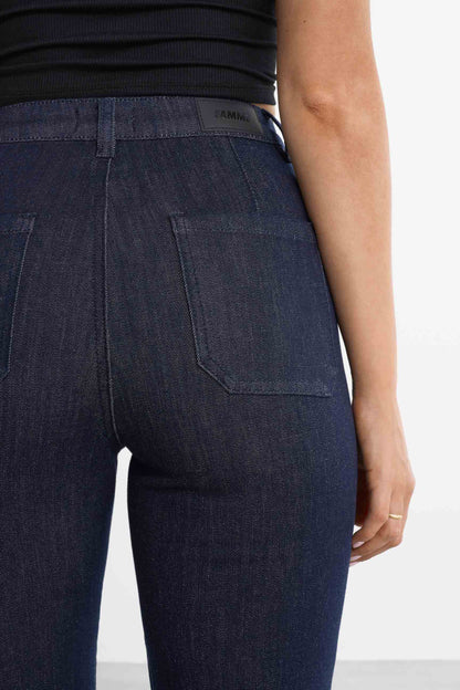Retro utsvängda jeans