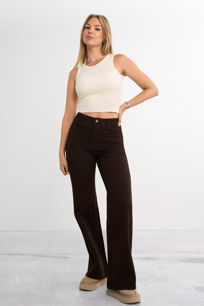 Retro utsvängda jeans