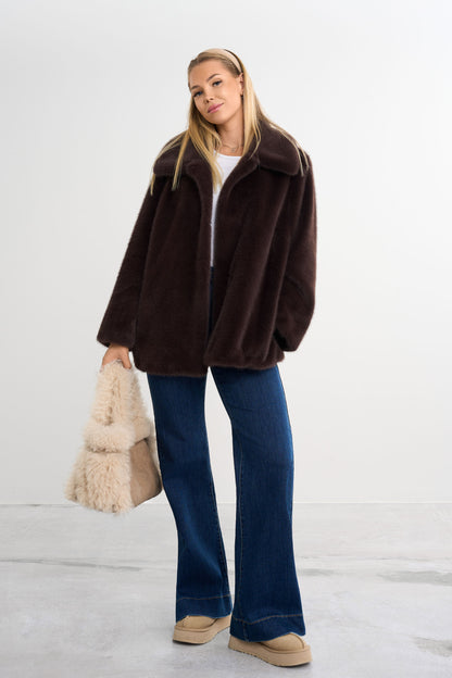Retro utsvängda jeans