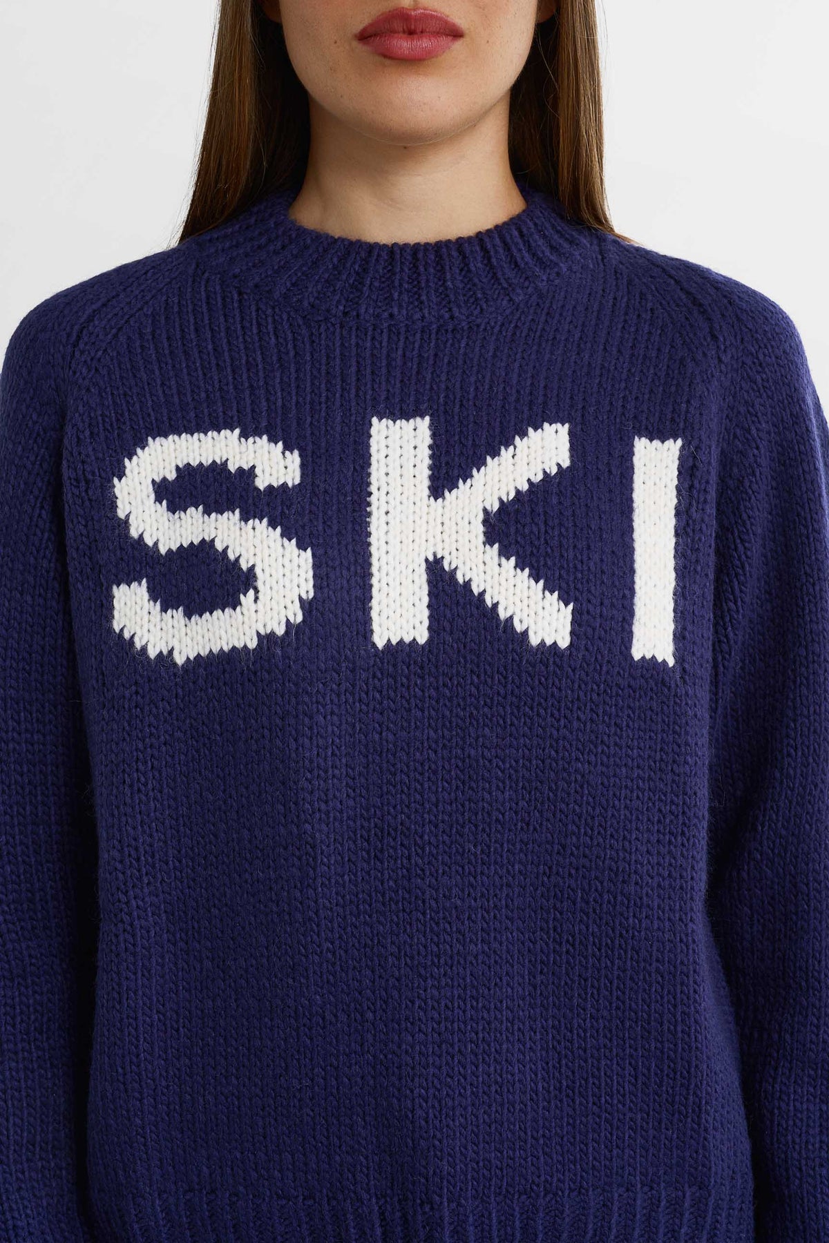 SKI Neulepusero paksua neuletta