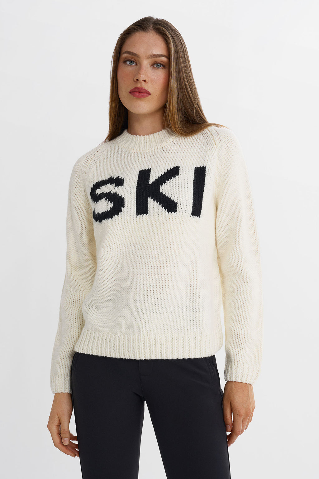 SKI Neulepusero paksua neuletta