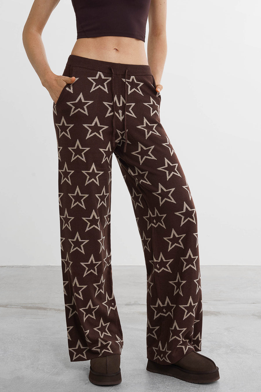 Skistarbyxor · Brown/Beige
